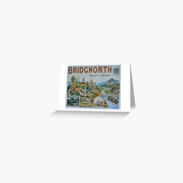 Item preview, Vintage enamel sign advertising Bridgnorth designed and sold by Random Railways.
