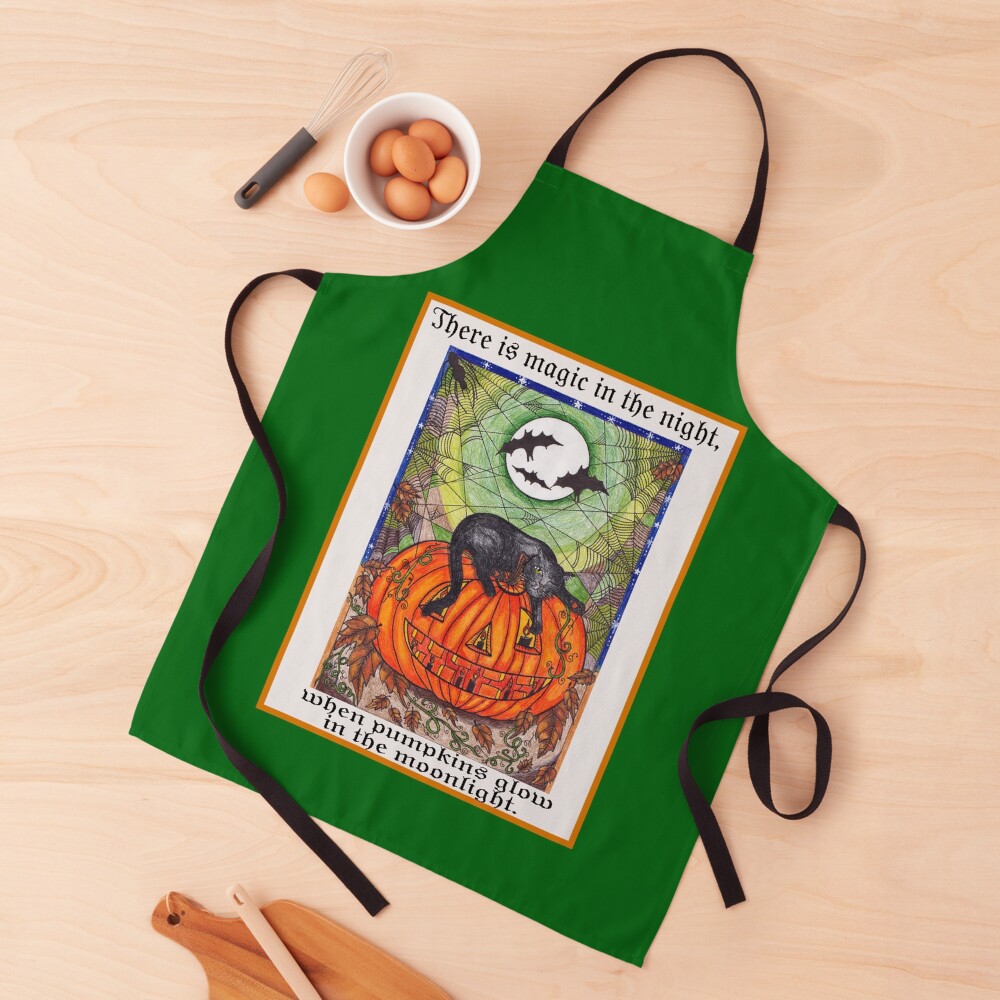 Pumpkin Cat Apron