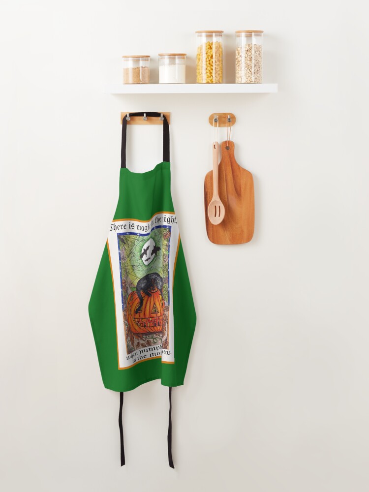 Alternate view of Pumpkin Cat Apron