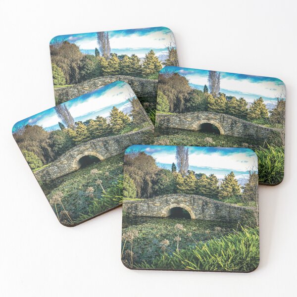 Item preview, Stone Bridge and lilies. designed and sold by Stus RoadTrips.