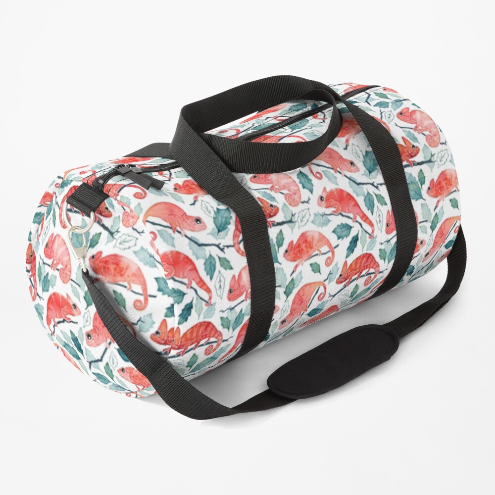 Chameleon garden Duffle Bag