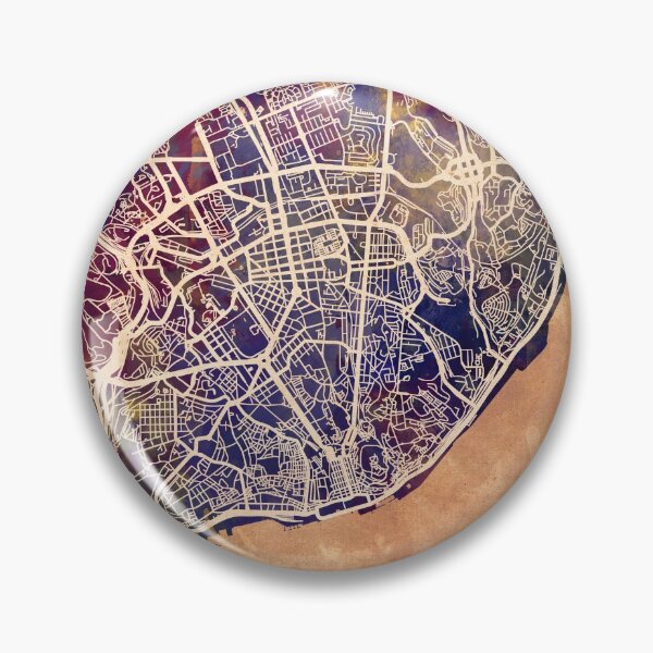 Item preview, Lisbon Portugal City Map designed and sold by ArtPrints.