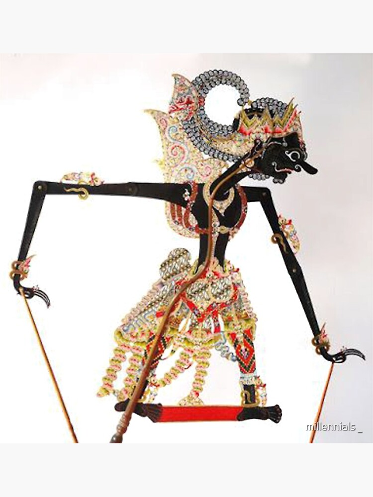 "Gatot Kaca Wayang Indonesia" Poster By Gustuadi | Redbubble