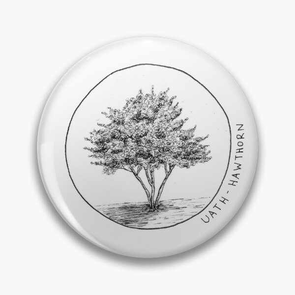 Item preview, Uath (Hawthorn) Gaelic Tree designed and sold by ccorinnef.