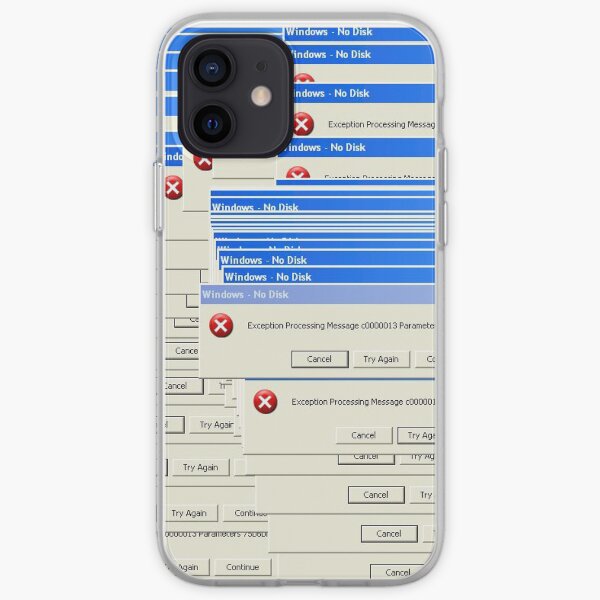 Windows XP Exception iPhone Soft Case