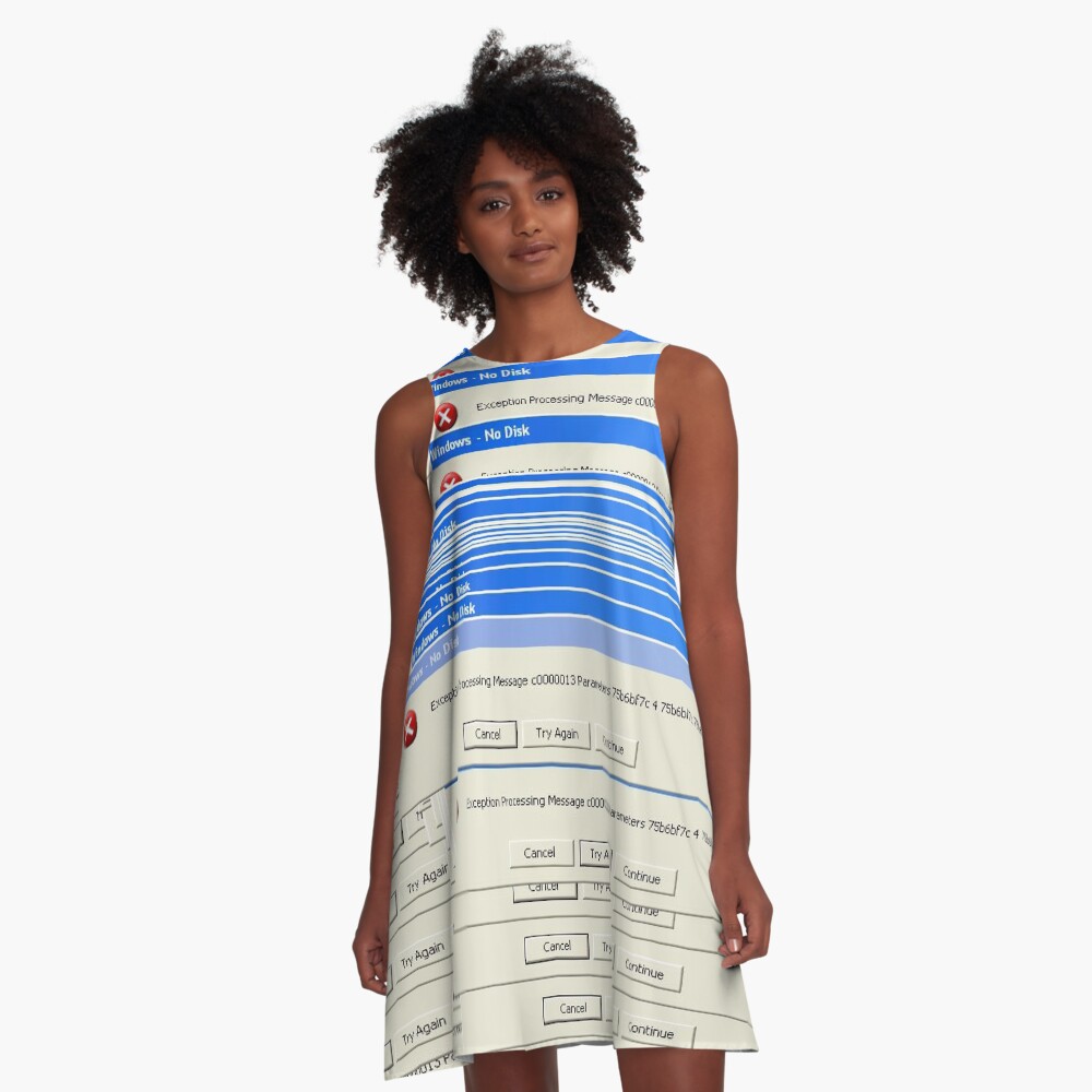 Item preview, A-Line Dress designed and sold by pixelskaya.
