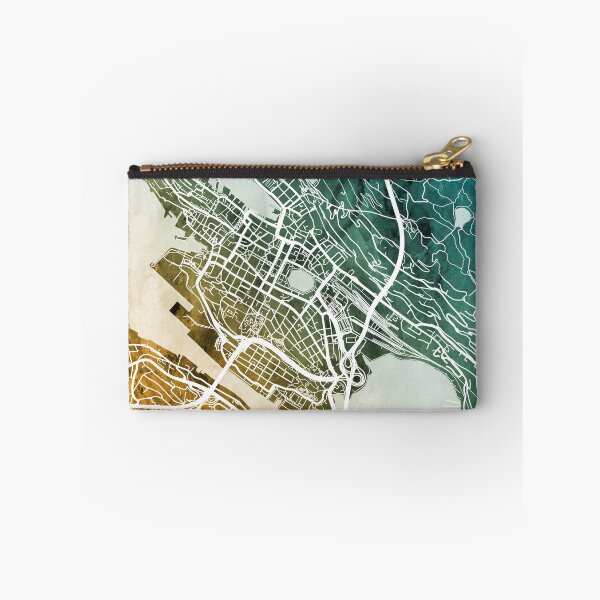 Item preview, Bergen Norway City Map designed and sold by ArtPrints.