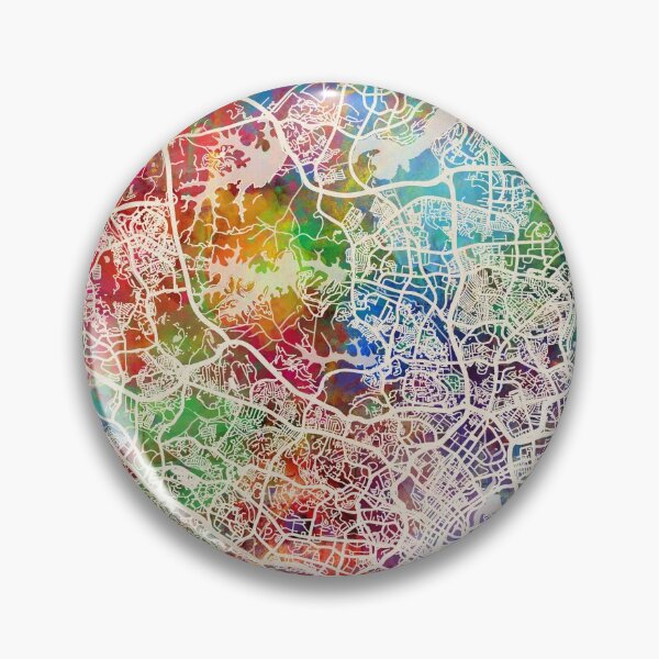Item preview, Singapore City Map designed and sold by ArtPrints.