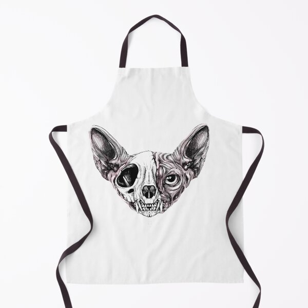 Item preview, Shynx Half Skull designed and sold by fakeface.