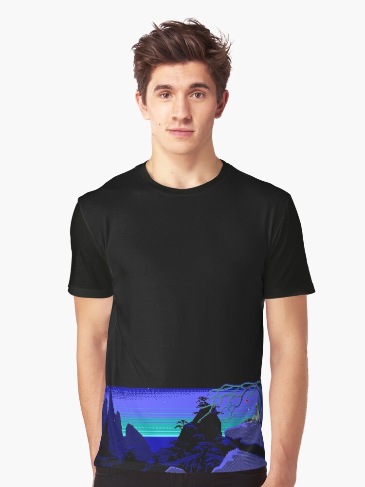 Thumbnail 1 of 5, Graphic T-Shirt, LOOM designed and sold by pixelskaya.