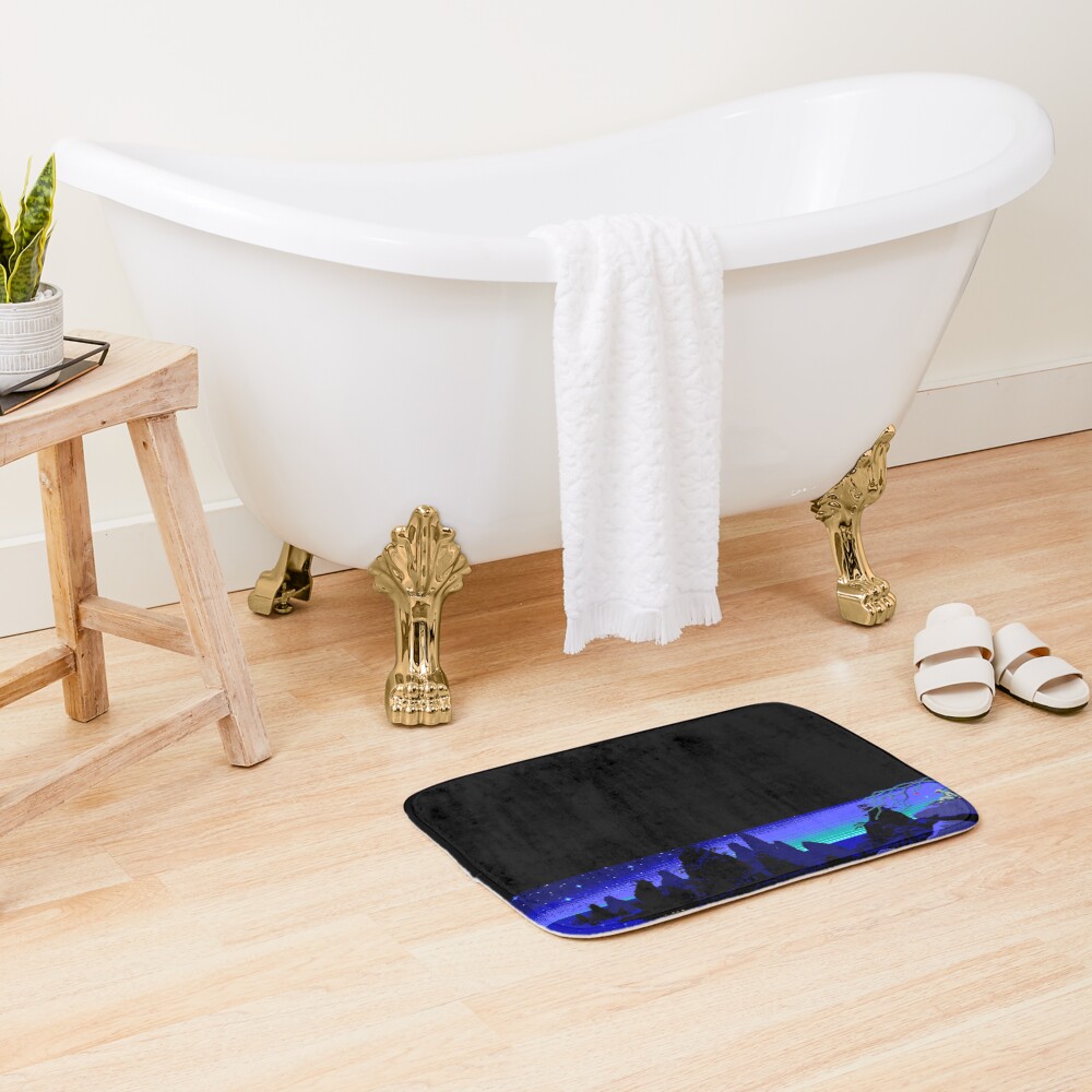 Item preview, Bath Mat designed and sold by pixelskaya.