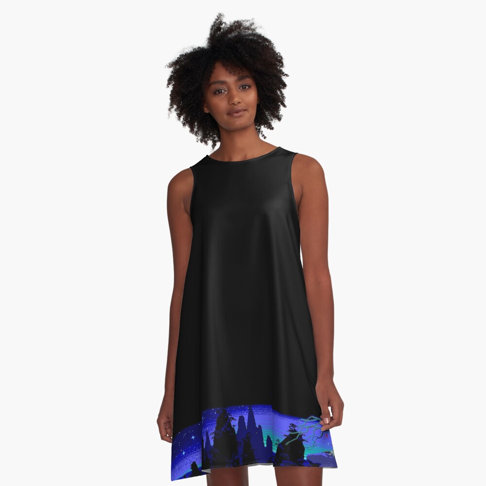 Item preview, A-Line Dress designed and sold by pixelskaya.