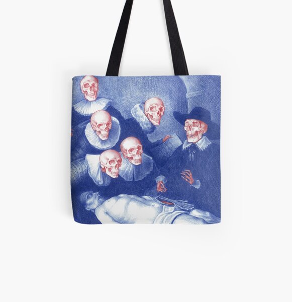 The Anatomy Lesson of Dr. Nicolaes Tulp All Over Print Tote Bag