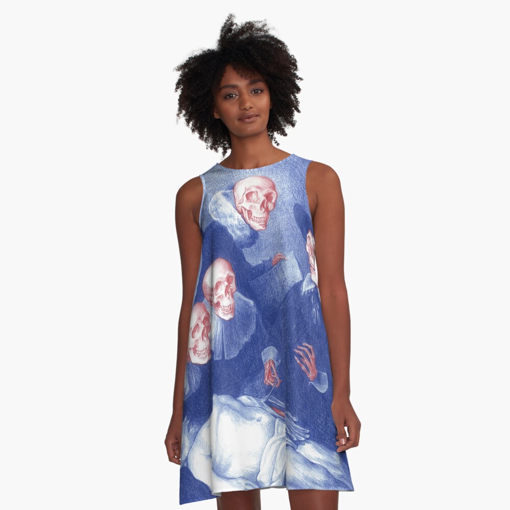 Item preview, A-Line Dress designed and sold by pixelskaya.