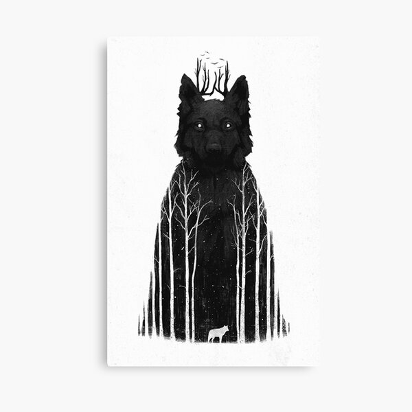 The Wolf King Canvas Print