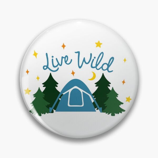 Item preview, Live wild go glamping designed and sold by Delicarte.