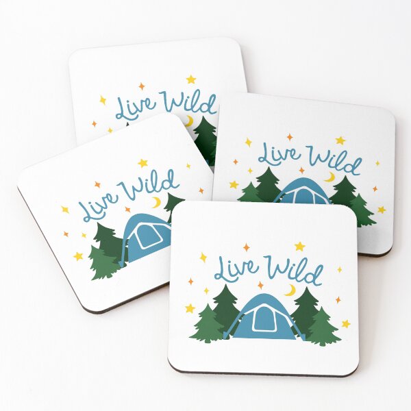 Item preview, Live wild go glamping designed and sold by Delicarte.