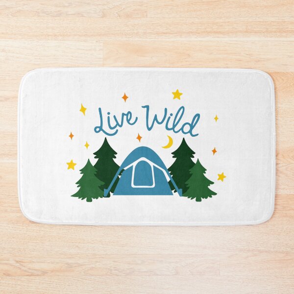 Item preview, Live wild go glamping designed and sold by Delicarte.