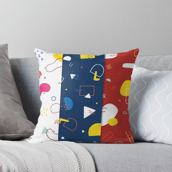 Item preview, White Blue Red Pattern designed and sold by Ingrid Orlando Zon.
