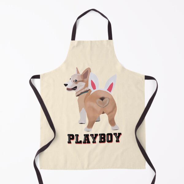 Item preview, Playboy Butt Facing Corgi With Bunny Ears With A Heart Shaped Tail designed and sold by kqwdesigns.