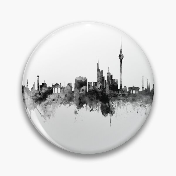 Item preview, Berlin Germany Skyline designed and sold by ArtPrints.