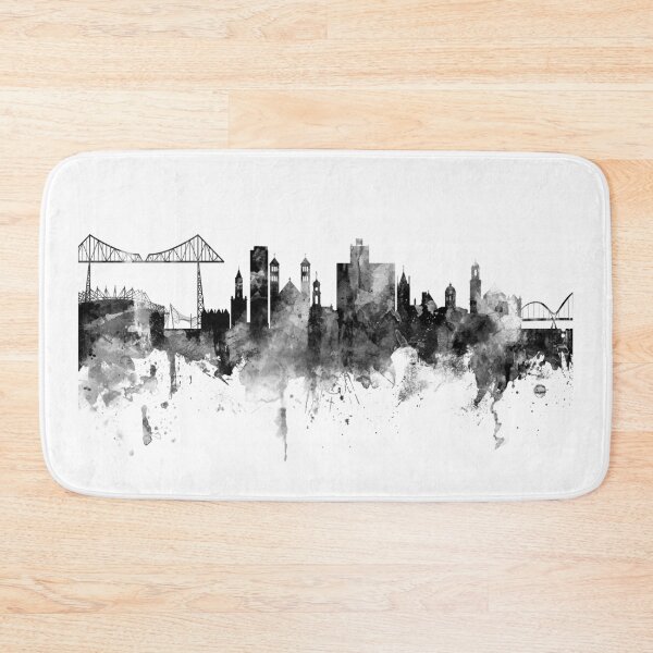 Item preview, Middlesbrough England Skyline designed and sold by ArtPrints.