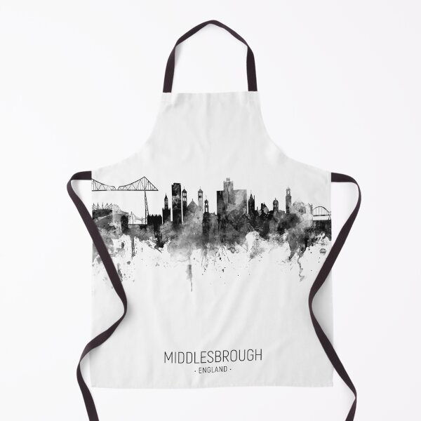 Item preview, Middlesbrough England Skyline designed and sold by ArtPrints.