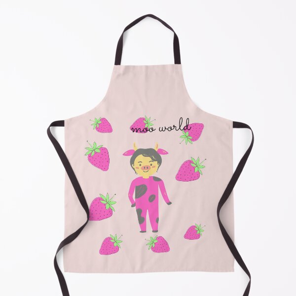 Item preview, Moo world strawberry cow pattern designed and sold by garhoud.