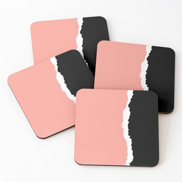 Item preview, Soft Coral and Black Pattern designed and sold by iamwowie.