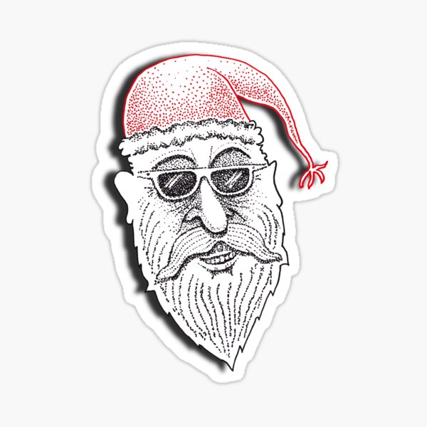 The American Santa - Santa Stew Sticker
