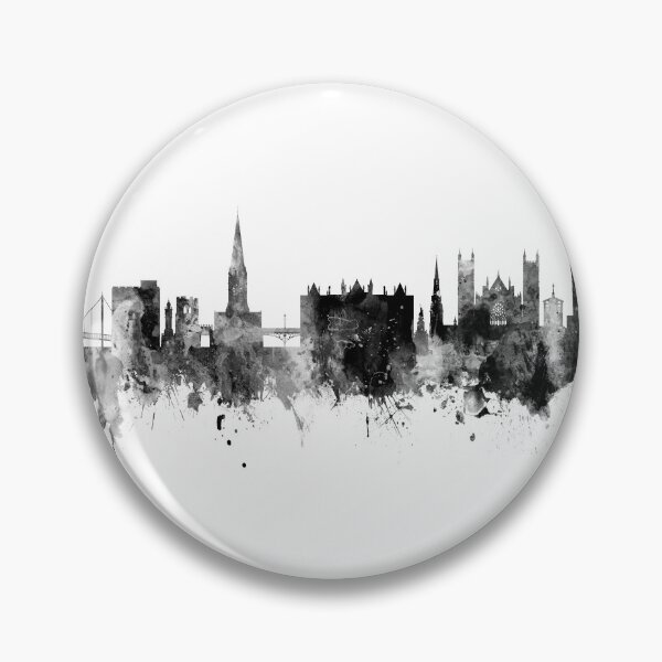 Item preview, Exeter England Skyline designed and sold by ArtPrints.