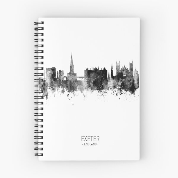 Item preview, Exeter England Skyline designed and sold by ArtPrints.