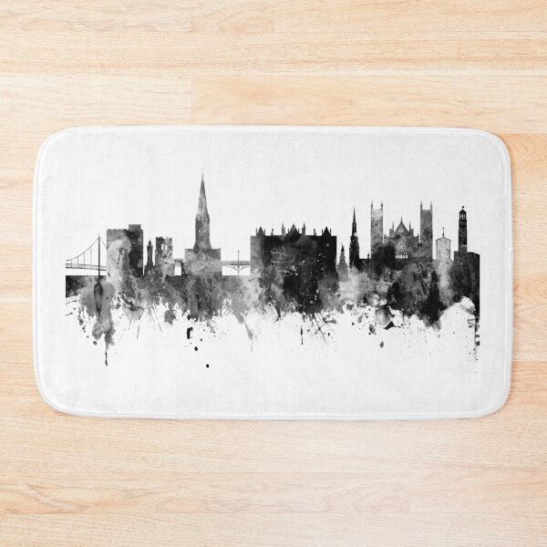 Item preview, Exeter England Skyline designed and sold by ArtPrints.