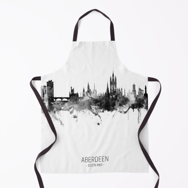 Item preview, Aberdeen Scotland Skyline designed and sold by ArtPrints.
