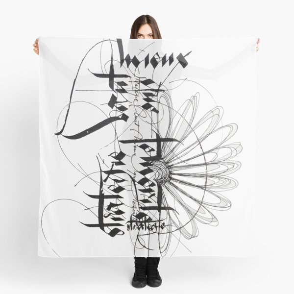 graphic work Scarf