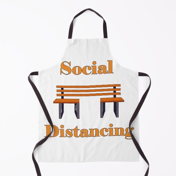 Item preview, Social Distancing Park Bench designed and sold by Intriguing Eclectives by Janelle K.