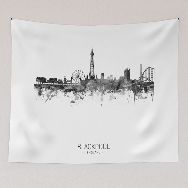 Item preview, Blackpool England Skyline designed and sold by ArtPrints.