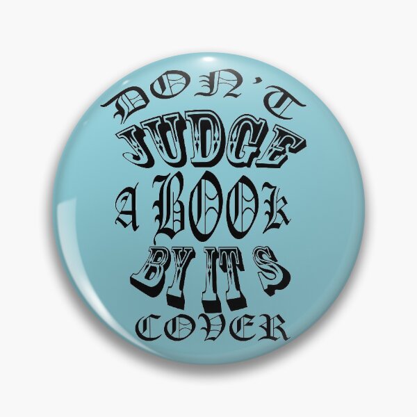 Item preview, Don't judge a book by its cover designed and sold by omy-jozef.