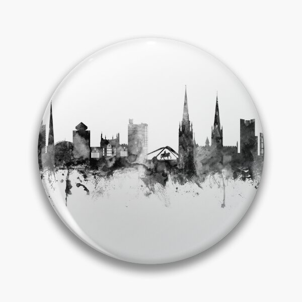 Item preview, Coventry England Skyline designed and sold by ArtPrints.