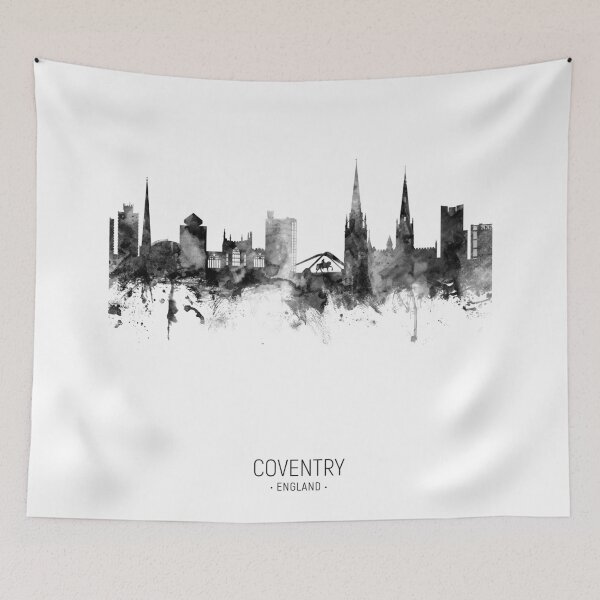 Item preview, Coventry England Skyline designed and sold by ArtPrints.