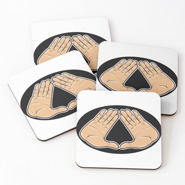 Item preview, triangle hand gesture designed and sold by binti163.