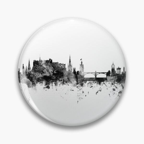 Item preview, Edinburgh Scotland Skyline designed and sold by ArtPrints.