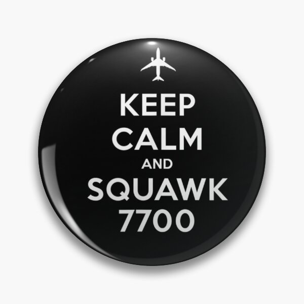 Item preview, Keep Calm and Squawk 7700  designed and sold by jennife332.