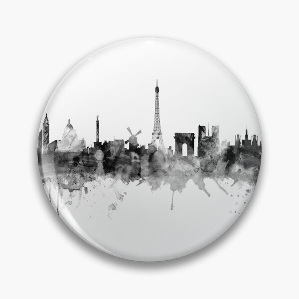 Item preview, Paris France Skyline designed and sold by ArtPrints.