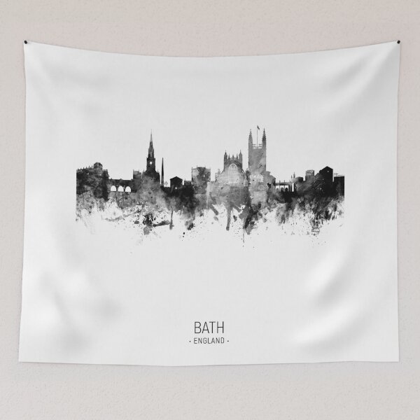 Item preview, Bath England Skyline Cityscape designed and sold by ArtPrints.