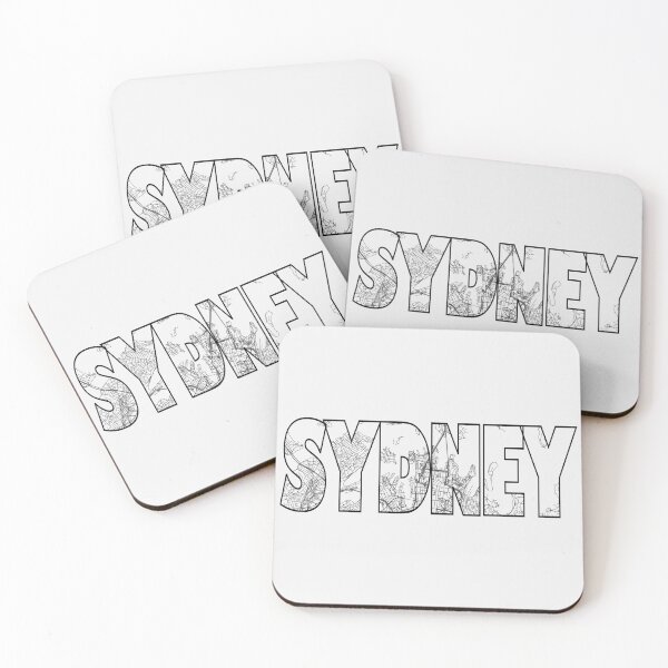 Item preview, Sydney Australia Street Map designed and sold by thestreetslocal.