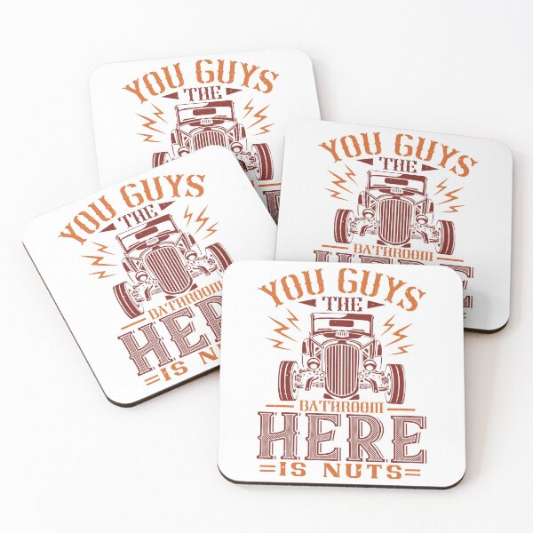 Item preview, You Guys, The Bathroom Here Is Nuts designed and sold by GoodVibeDesign.