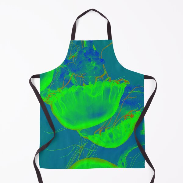 Item preview, Neon green Jellyfish designed and sold by PlusAdore.