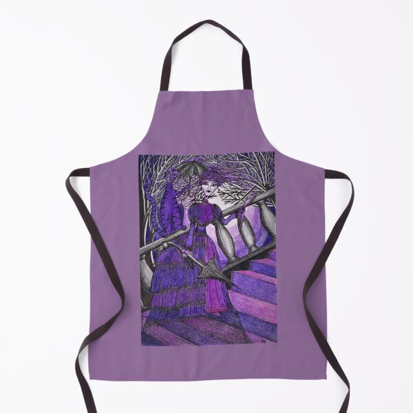 Item preview, Purple Cat with Umbrella designed and sold by PaniaBrown.