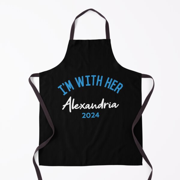 I'm With Her Alexandria Ocasio-Cortez 2024 Apron